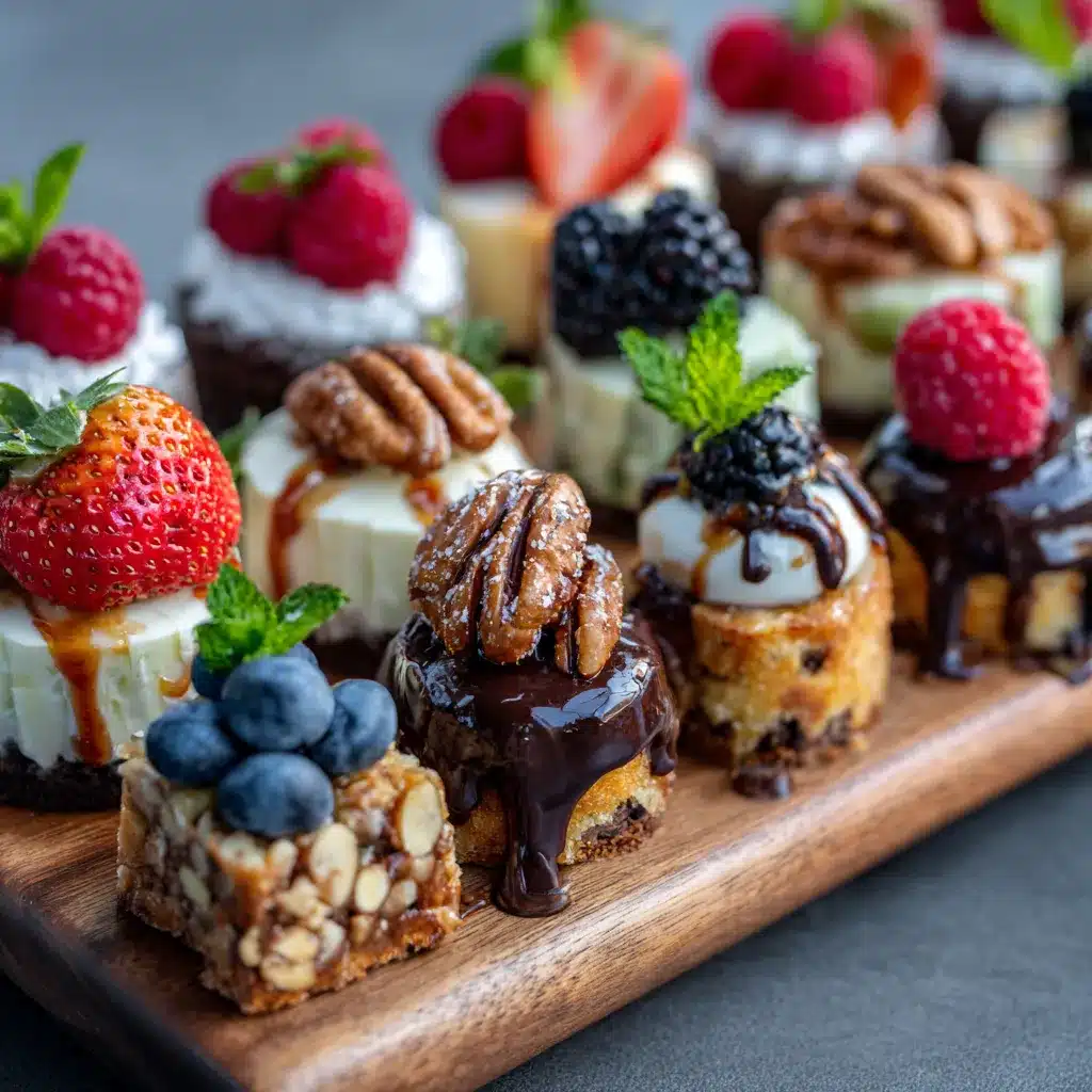 Decadent NYE Mini Dessert Board Irresistible Bites 7 NYE Dessert Board Mini upscaled 68db56eef0eb0