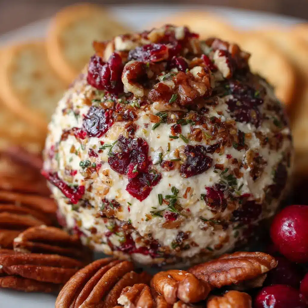 cranberry pecan cheese ball