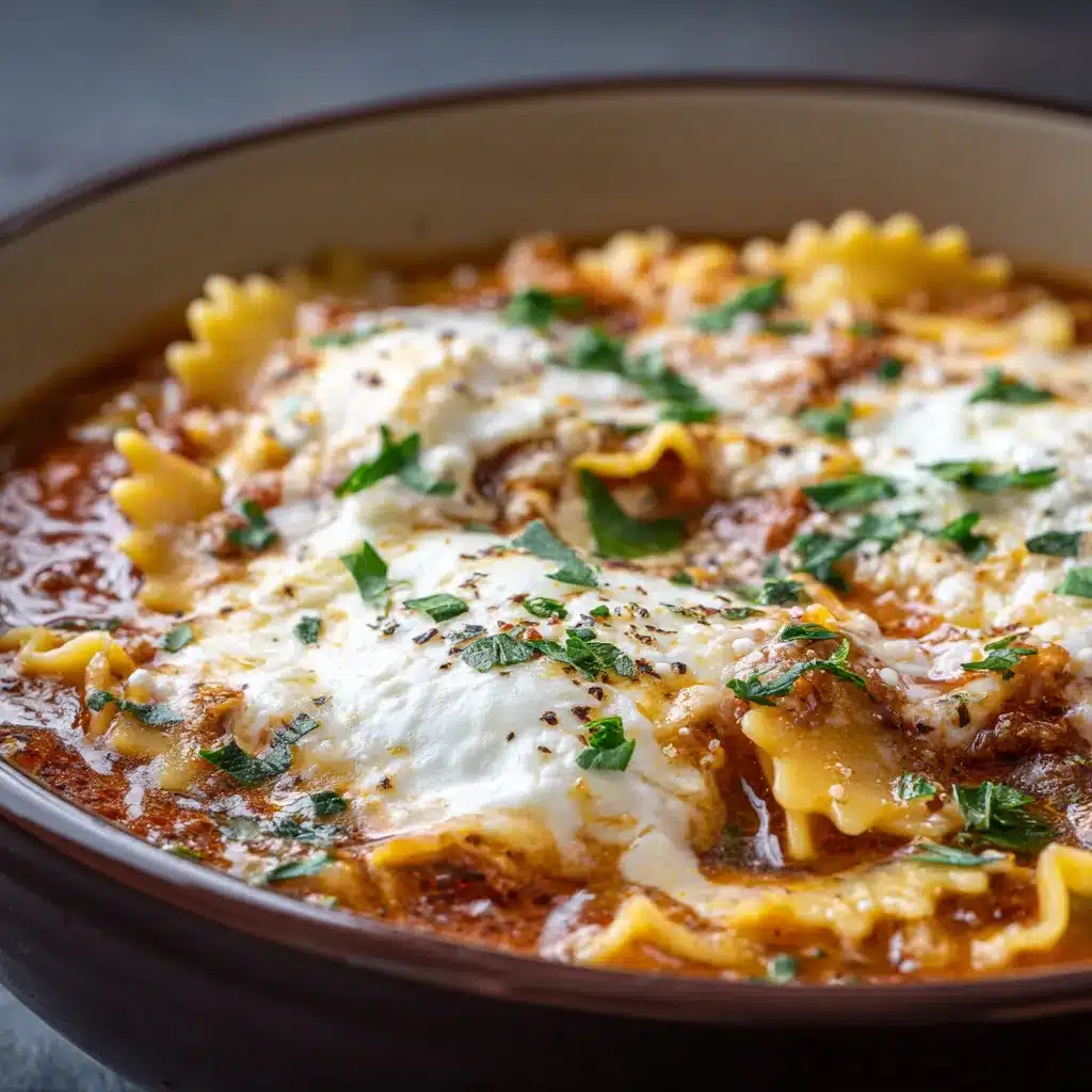 lasagna soup