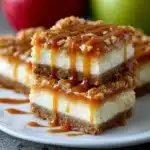 Caramel Apple Cheesecake Bars Recipe
