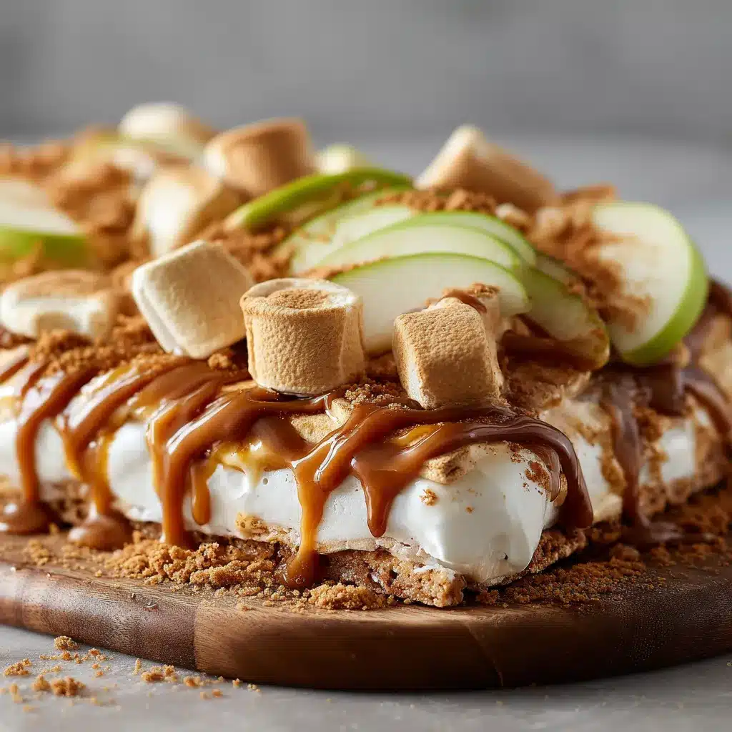 Caramel Apple S'Mores Dessert Board