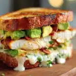 Chicken Avocado Melt Sandwich