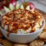 Delicious Cream Cheese Caramel Apple Dip Easy Dessert Tech 9 Cream Cheese Caramel Apple Dip - Easy Dessert Recipe!