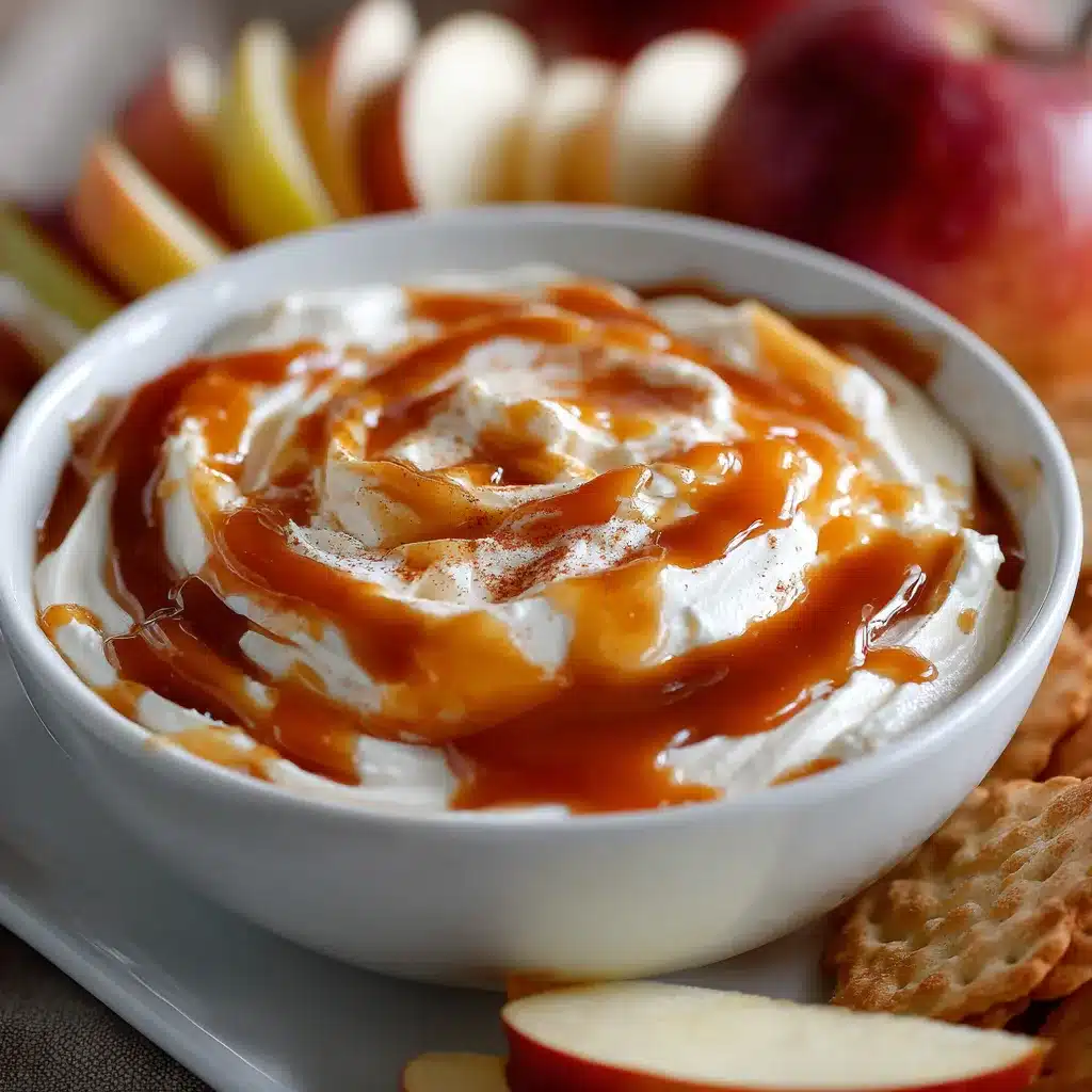 Delicious Cream Cheese Caramel Apple Dip Easy Dessert Tech 8 Cream Cheese Caramel Apple upscaled 68ebe77bafc40