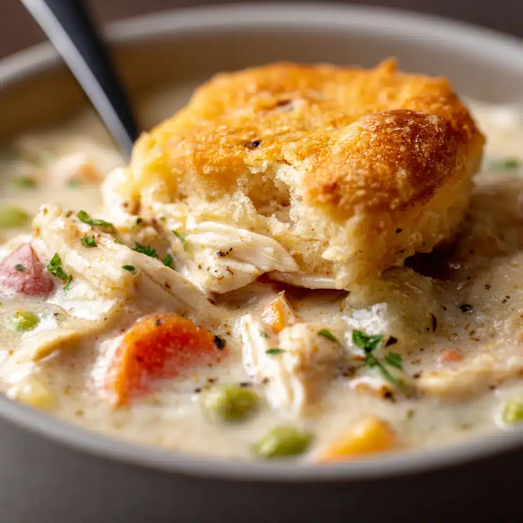 Delicious Creamy Chicken Pot Pie Soup Recipe for Comfort Food 8 Creamy Chicken Pot Pie upscaled 68e8e02ba8384