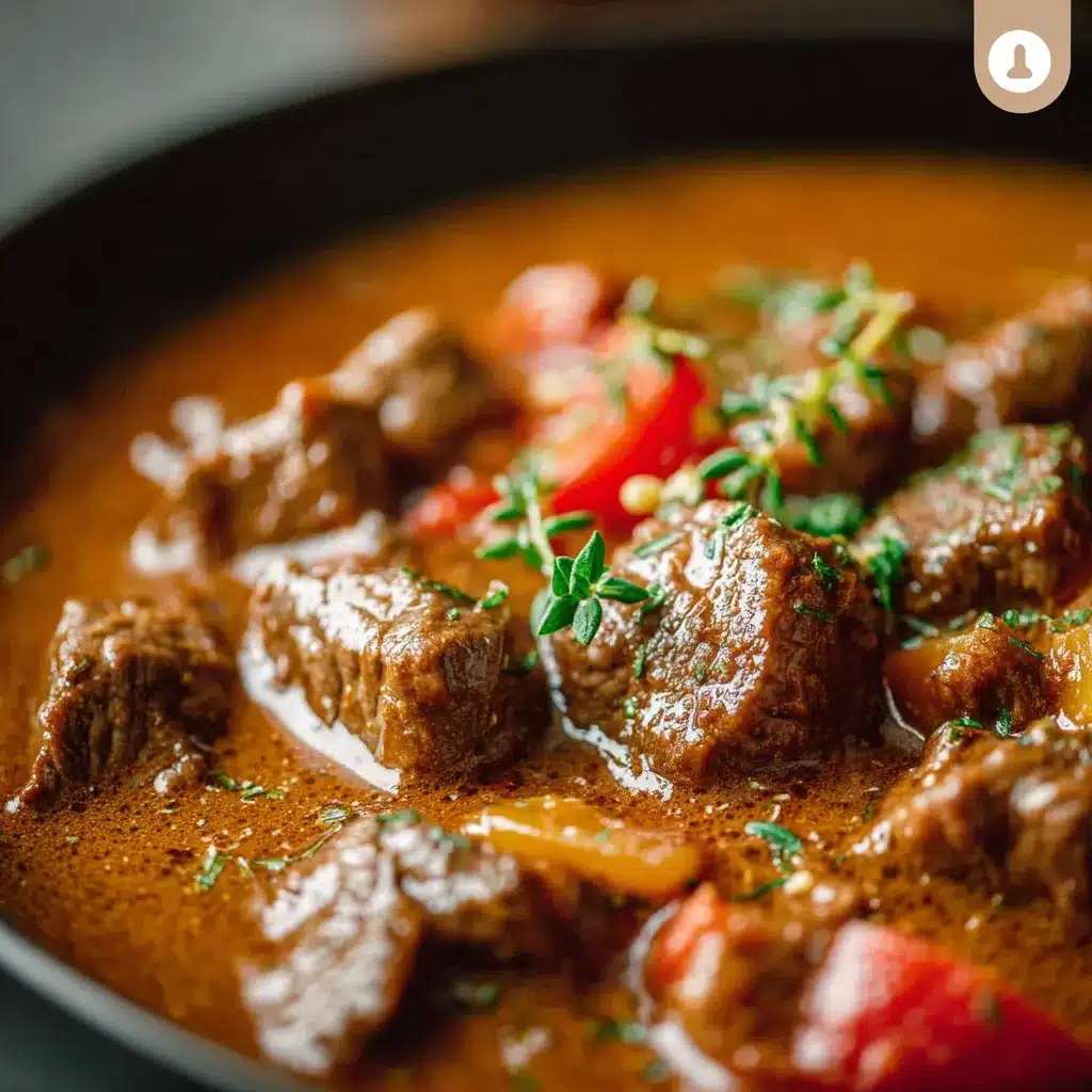 German Goulash Recipes: Authentic Rahmgulasch (Creamy Goulash)
