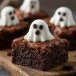 Halloween Ghost Brownies