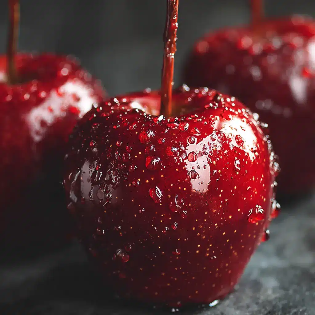 Spooktacular Poison Toffee Apples Recipe for Halloween Treats 8 Poison Toffee Apples for upscaled 68e628c77ab42