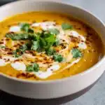 Spicy Butternut Squash Sweet Potato Soup