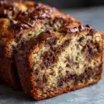 Super Moist Chocolate Chip Banana Bread Recipe