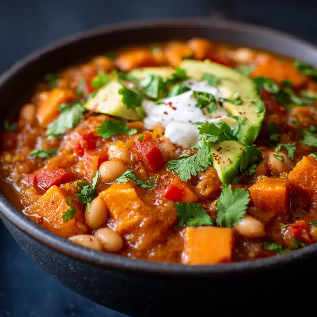 Sweet Potato & White Bean Chili