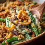 Savory Green Bean Casserole Quick Easy Holiday Recipe 11 green bean casserole