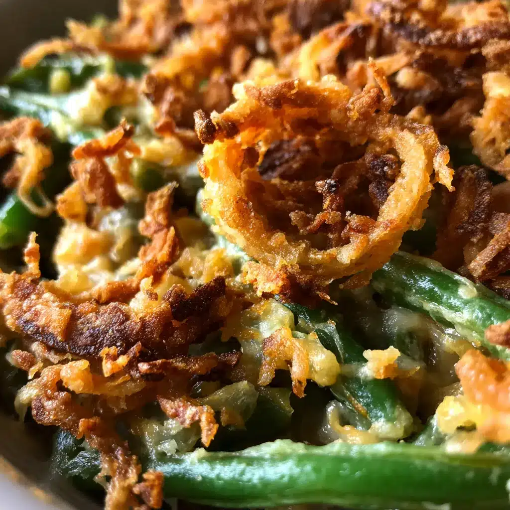 Savory Green Bean Casserole Quick Easy Holiday Recipe 7 green bean casserole upscaled 68ed868faa1db