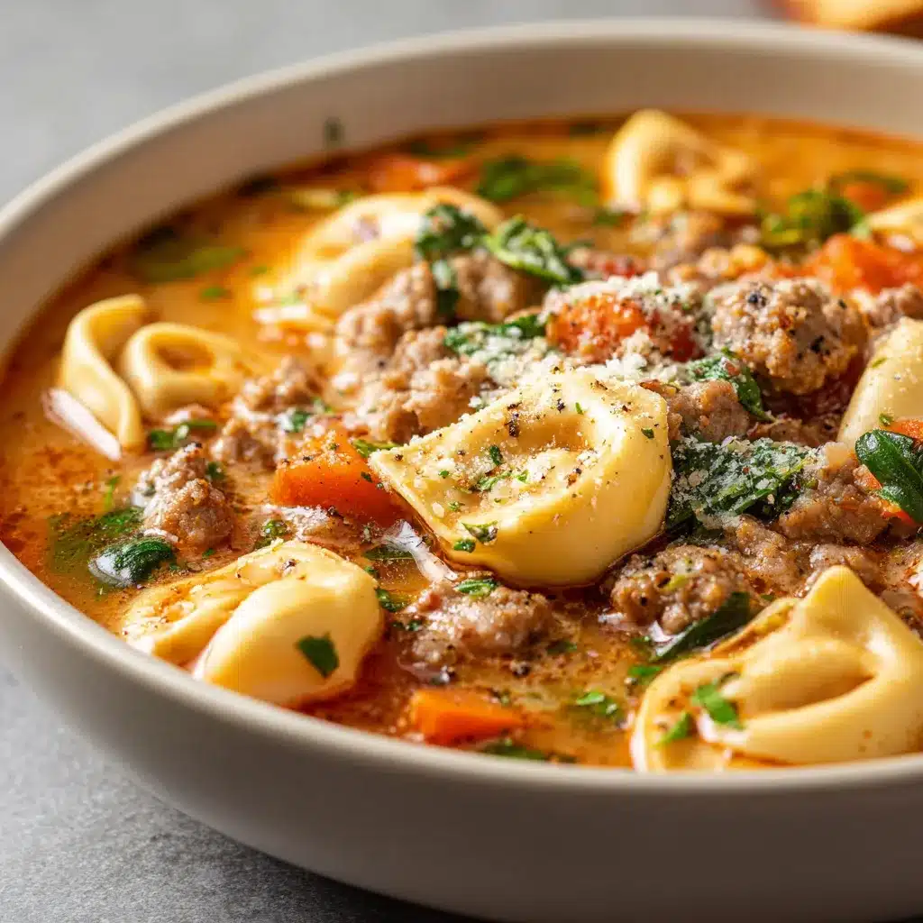 sausage tortellini soup