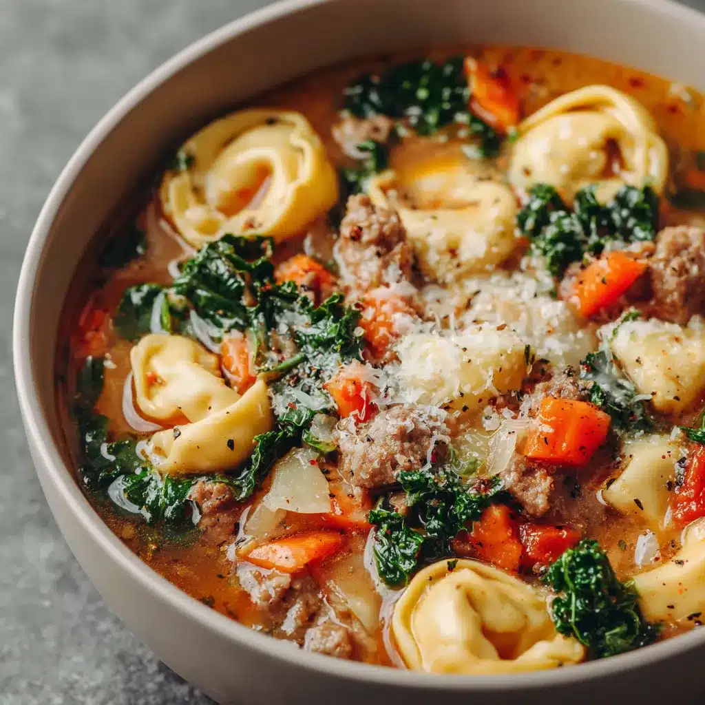 Savory Sausage Tortellini Soup Easy Hearty Delicious Recipe 6 sausage tortellini soup upscaled 68dfcaef647ba